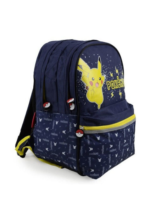Fanatics Pokemon Picachu School Bag Backpack Elementary, Elementary Blue