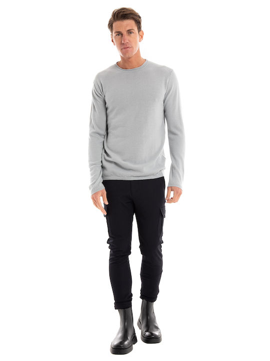 Crossley Herren Langarm-Pullover Gray