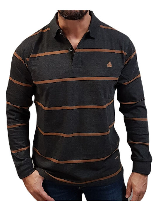 Polo T-shirt Γκρι