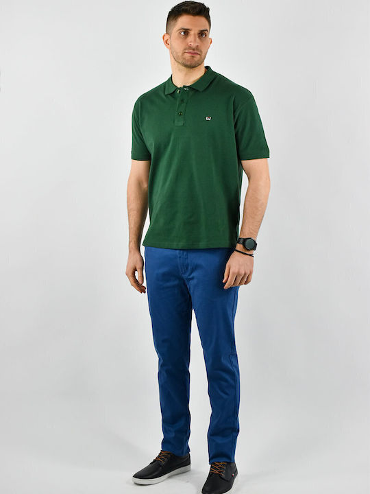 Παντελόνι Chino σε Slim Εφαρμογή Μπλε