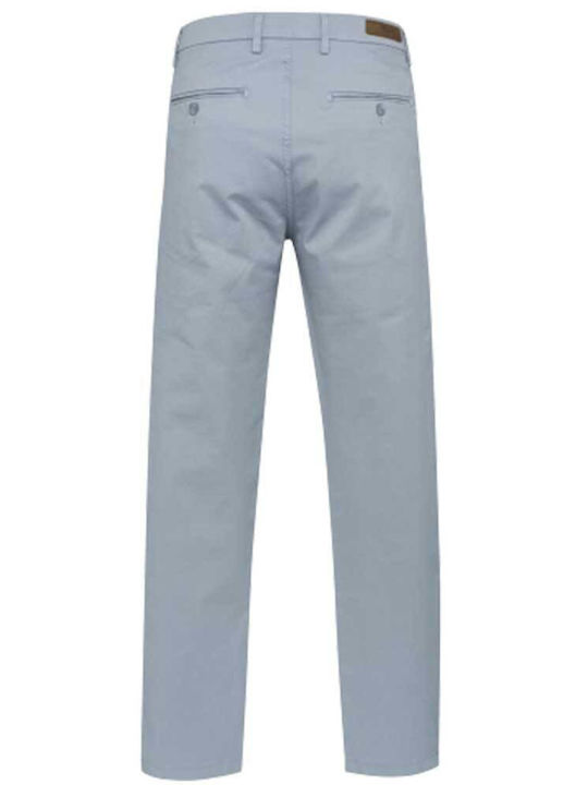 Malboro Classics Herrenhose Chino Elastisch Blau