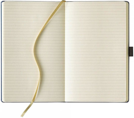 THeofylaktos Ivory Paros Notebook Ruled with Elastic and Pen Holder Black
