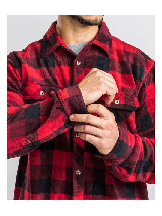 Langärmlig Hemd Rot