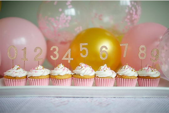 Great Pretenders Geburtstagskerze Nummer "6" in Rosa Farbe 97628