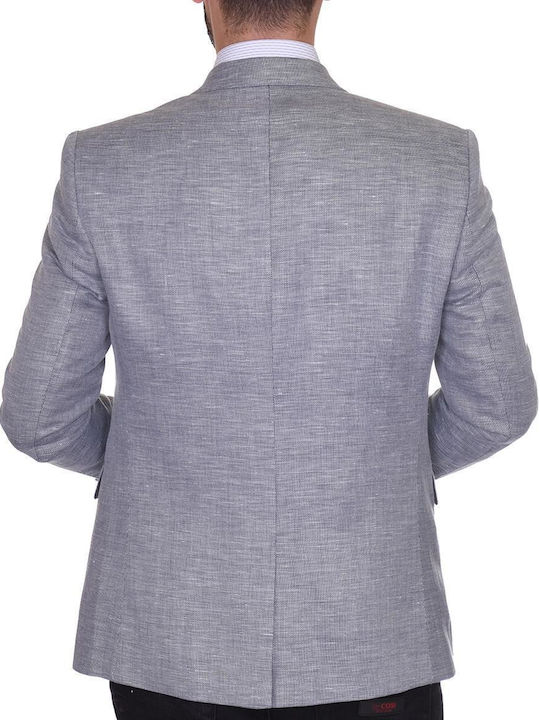 Endeson Fashion Men's Suit Jacket Gray