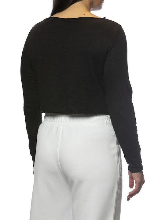 Women's Blouse Short Sleeve Black