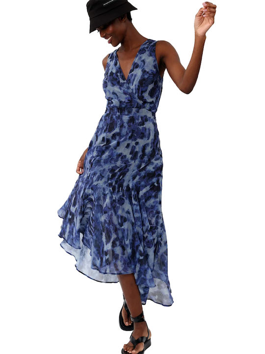 Religion Summer Maxi Dress Navy Blue