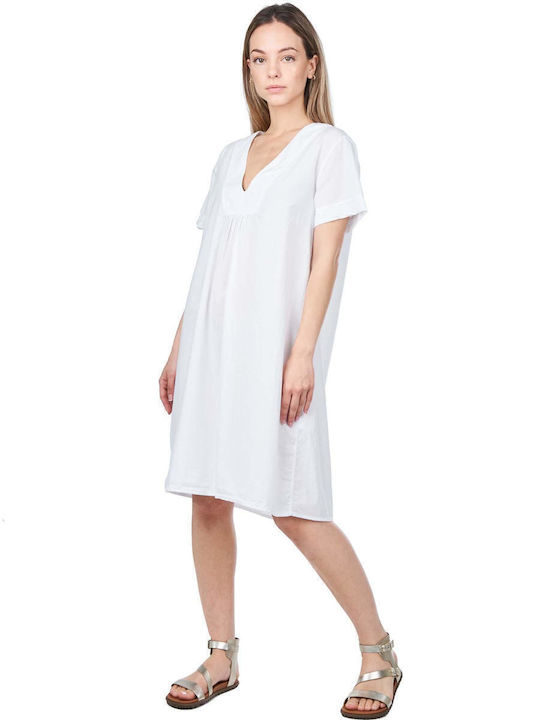 Rochie de Vară Pentru Femei Mini Alb