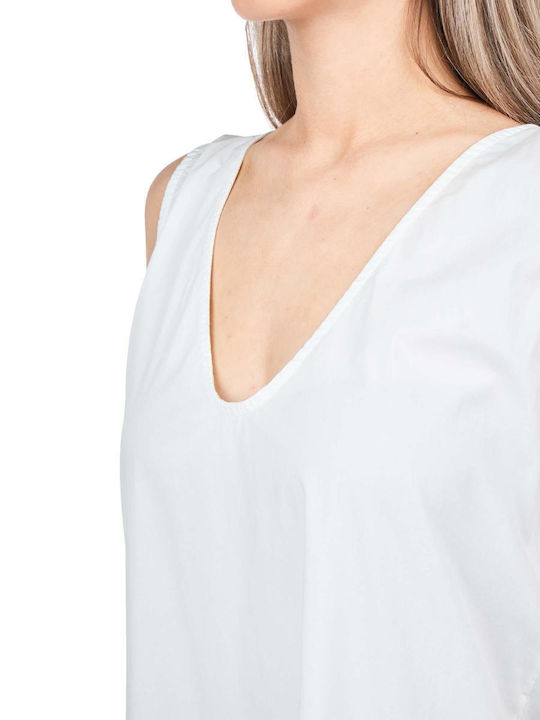 Rochie Maxi de Vară Albă