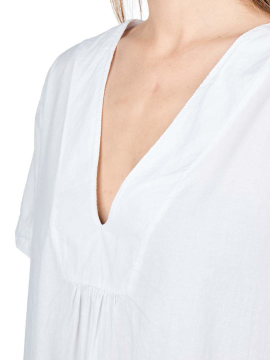 Rochie de Vară Pentru Femei Mini Alb