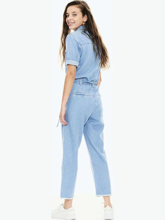 Kids' Denim Overall Blue