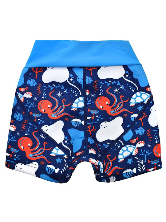 Splash About Kids Swimwear Swim Shorts Sunscreen (UV) Training Blue