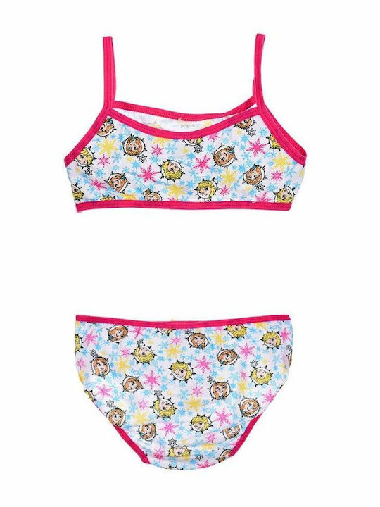 Disney Frozen Kids' Set Brief with Bralette Fuchsia 2pcs Disney Frozen Kids' Set Brief with Bralette Fuchsia 2pcs