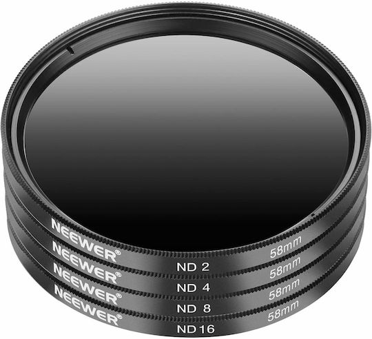 Neewer NDFilter Kit 58mm for Camera Lenses