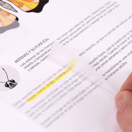 Milan Haftnotizen im Würfel 50 Blätter Transparent 7.5x7.5Stück