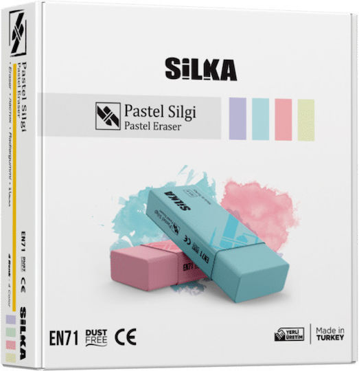 Xella Radiergummi für Bleistifte (Μiverse Farben) 1Stück