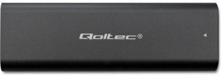 Qoltec Case for Hard Drive M.2 SATA III with Connection SATA USB 3.1 USB 3.0 USB 2.0 Serial USB 3.2 Type-C