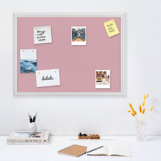 Navaris Cork Notice Board 60x45cm