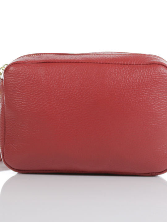 Passaggio Leather Women's Leather Shoulder Bag Red