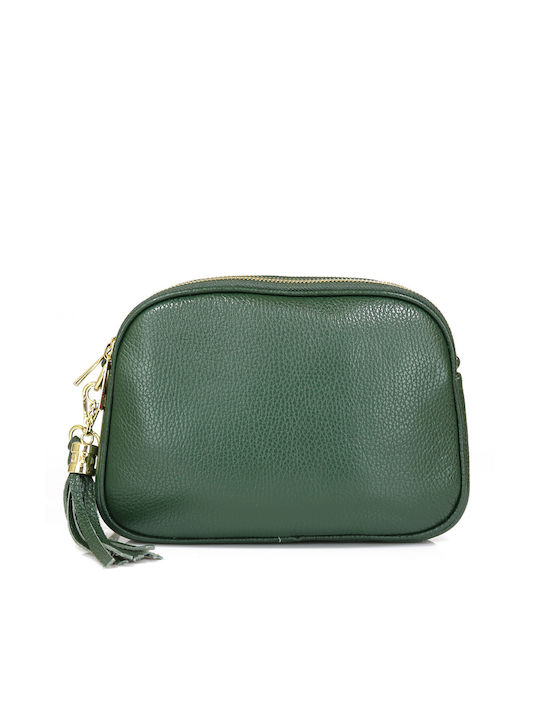 Passaggio Leather Women's Leather Shoulder Bag Green