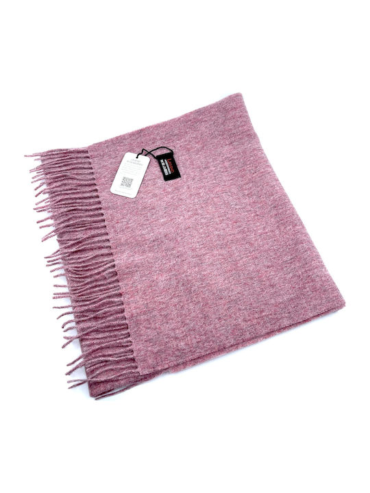 Men's Wool Scarf Purple