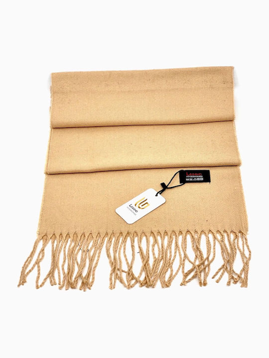 Men's Cashmere Scarf Brown