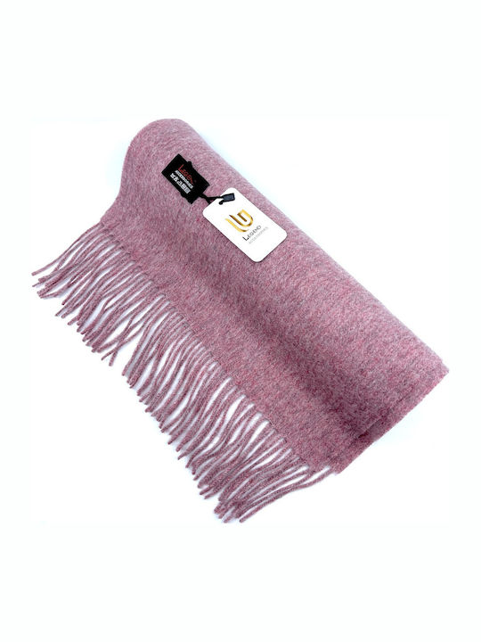 Men's Wool Scarf Purple