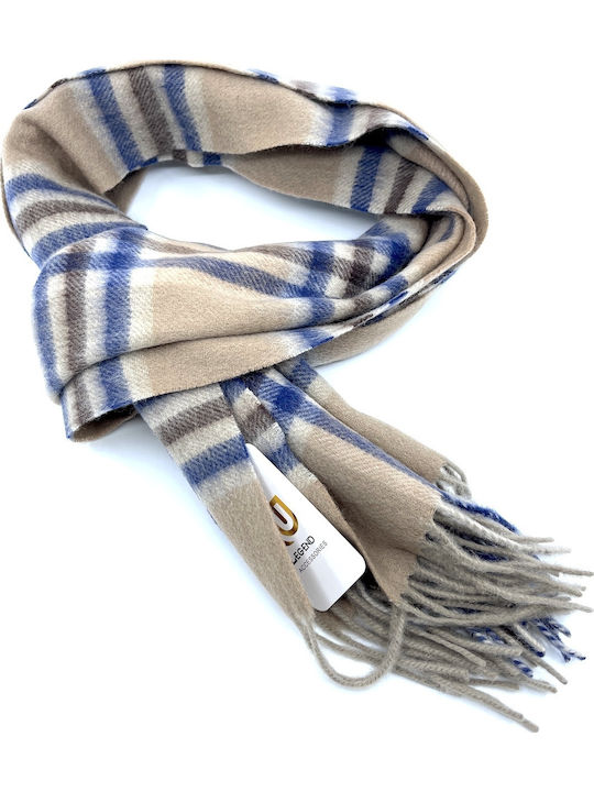 Men's Wool Scarf Brown