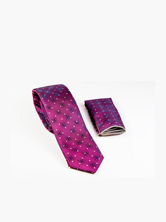 Raniami Cravată pentru Bărbați Tipărit în Culorea Roz