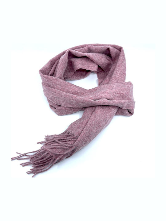 Men's Wool Scarf Purple