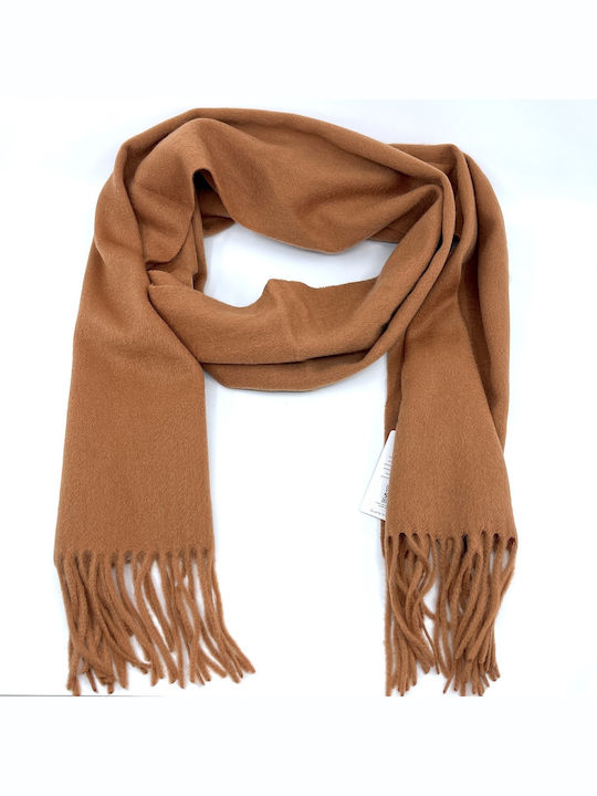 Men's Wool Scarf Burgundy