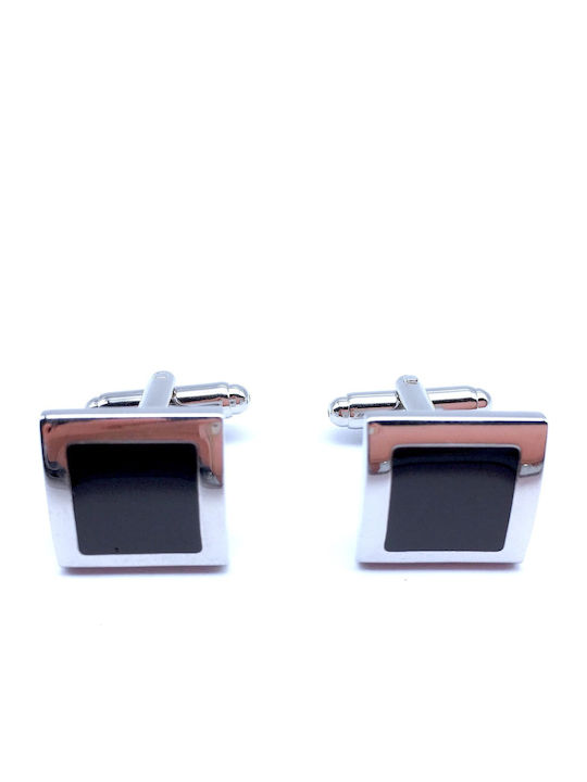 Legend Accessories Cufflinks of Silver Black