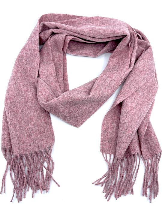 Men's Wool Scarf Purple