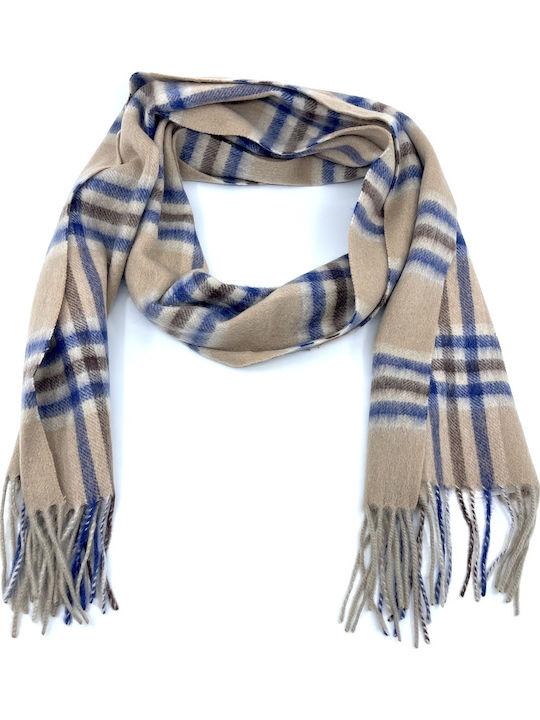 Men's Wool Scarf Brown