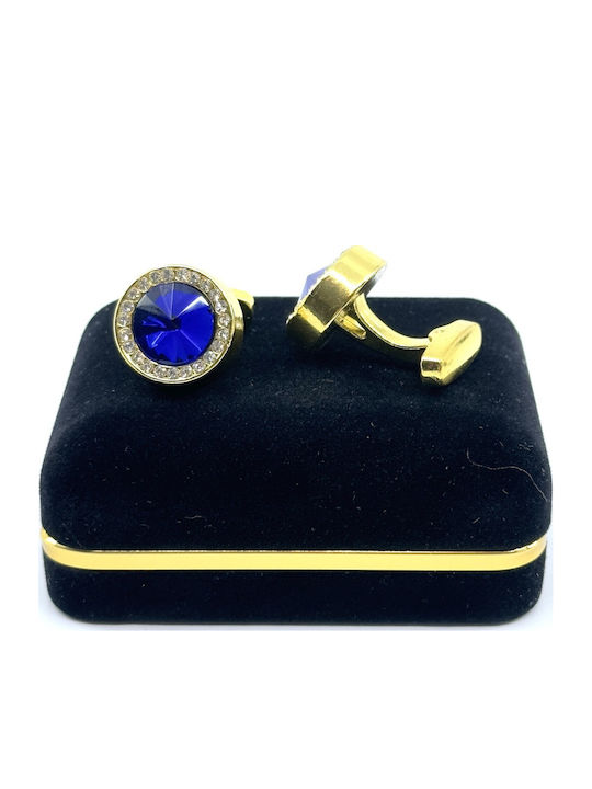 Legend Accessories Μανικετόκουμπα σε Μπλε Χρώμα