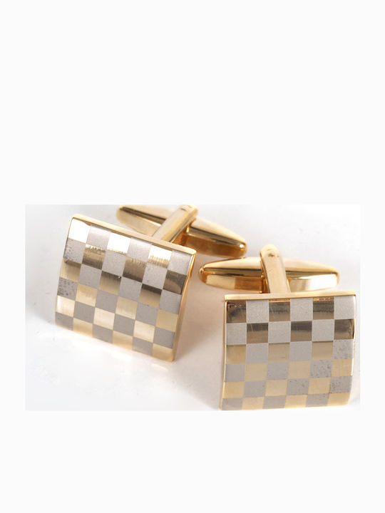 Legend Accessories Μανικετόκουμπα από Χρυσό