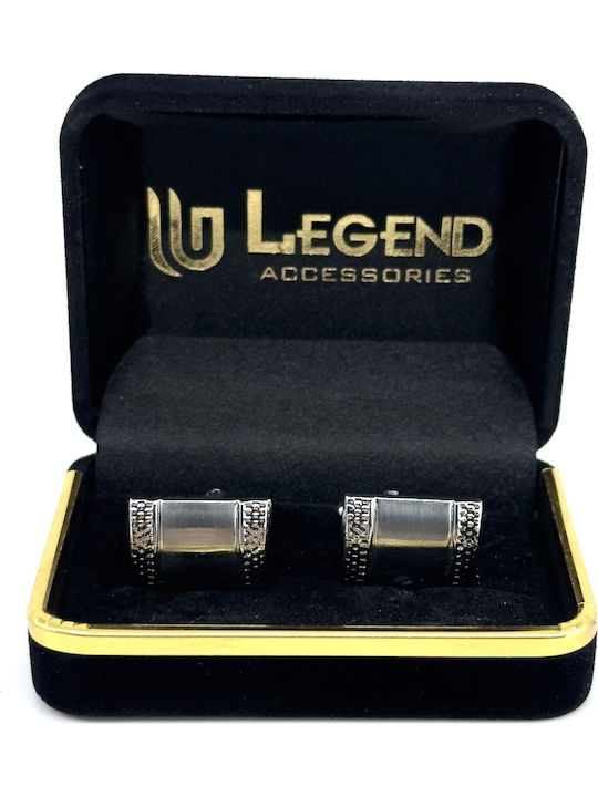 Legend Accessories Μανικετόκουμπα από Ασήμι Legend Accessories Μανικετόκουμπα από Ασήμι