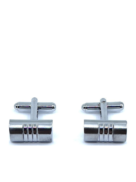Legend Accessories Мансети от Silver в Сребрист Цвят