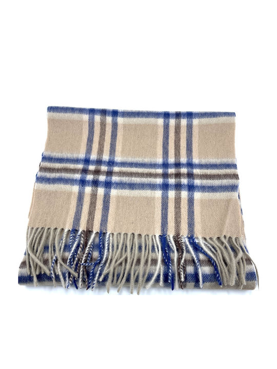 Men's Wool Scarf Brown
