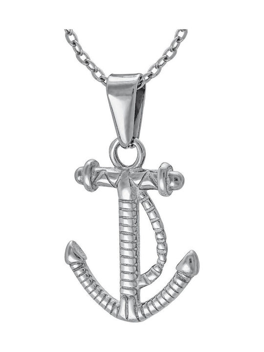 Kiriakos Gofas Anchor from Gold Plated Steel
