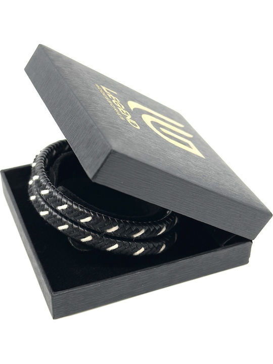 Legend Accessories Βραχιόλι από Δέρμα 21cm