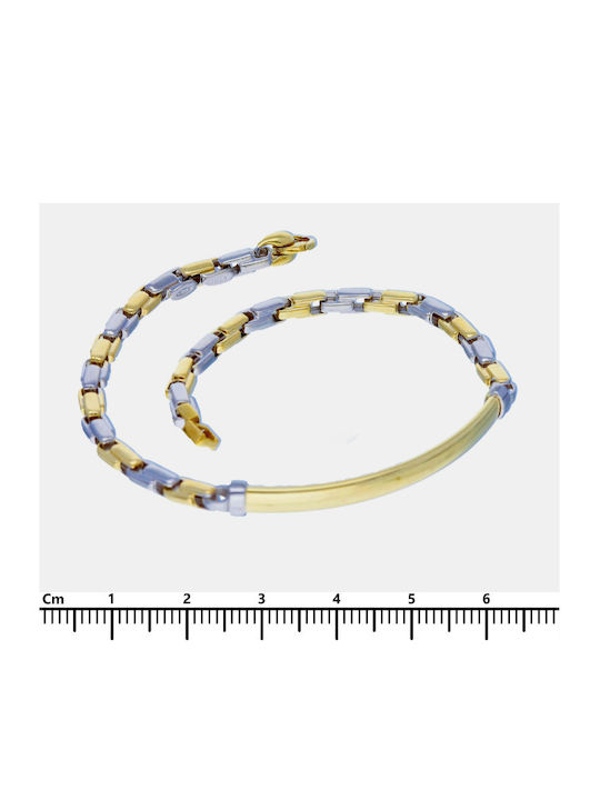 Mentzos Bracelet made of Gold 14K