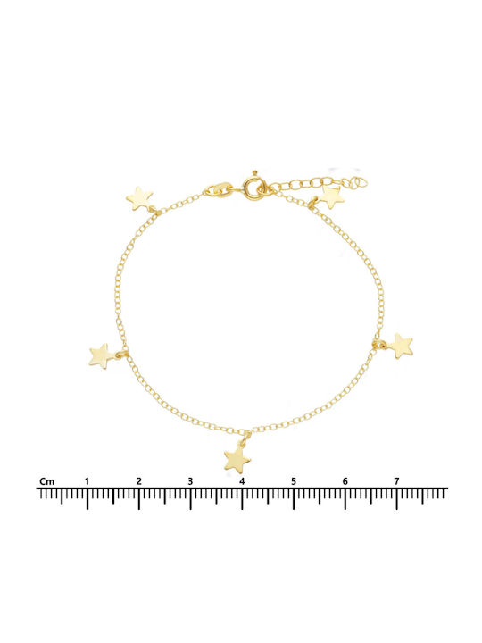 Mentzos Bracelet made of Gold 14K