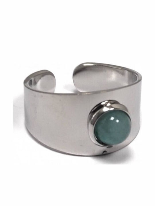Karma Gifts Women's Steel Gold Plated Ring