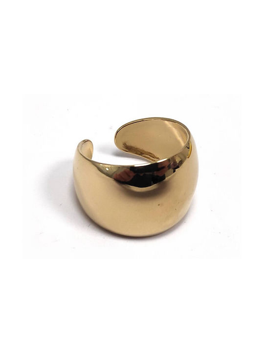 Karma Gifts Women's Gold Plated Steel Ring