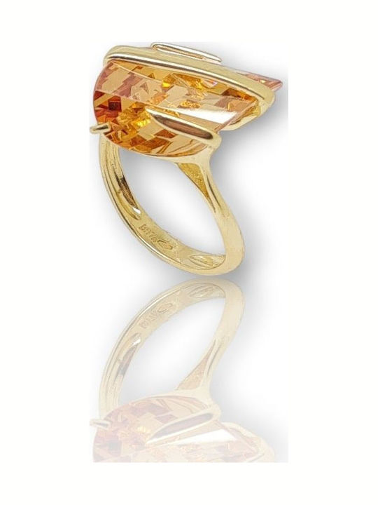Mentzos Дамски Пръстен от Злато 14K