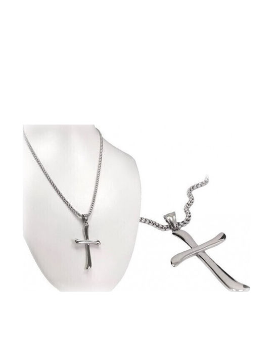 Karma Gifts Ατσάλινος Σταυρός