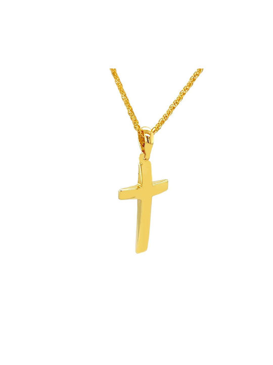 Xryseio Women's Gold Cross 14K