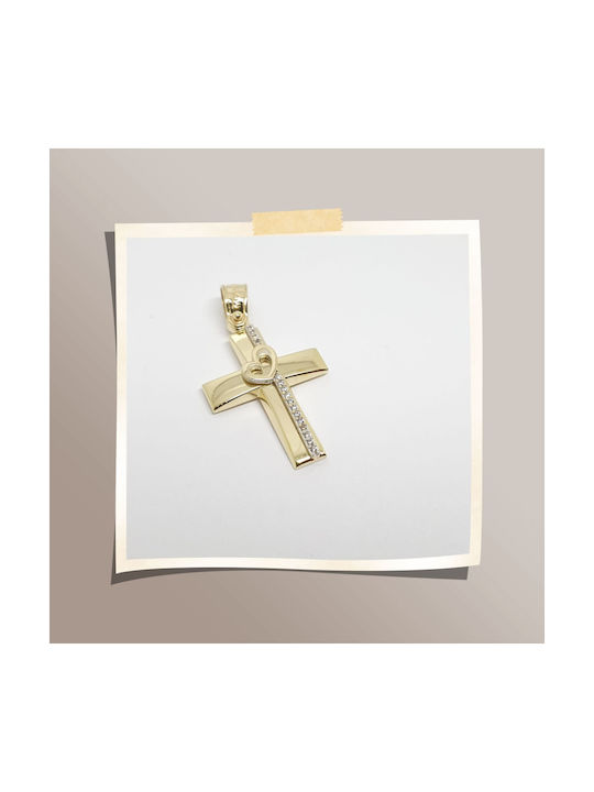 Mentzos Gold Cross 14K