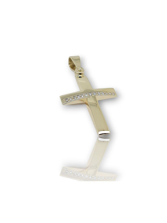 Mentzos Gold Cross 14K